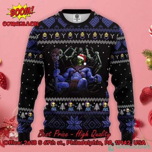 He-Man Skeletor Halloween Gift Ugly Christmas Sweater