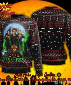 Hocus Pocus Pumpkins Halloween Ugly Christmas Sweater