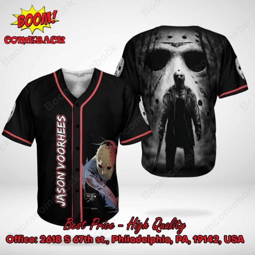 Horror Jason Voorhees Baseball Jersey