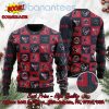 Houston Texans Mickey Mouse Postures Style 1 Ugly Christmas Sweater