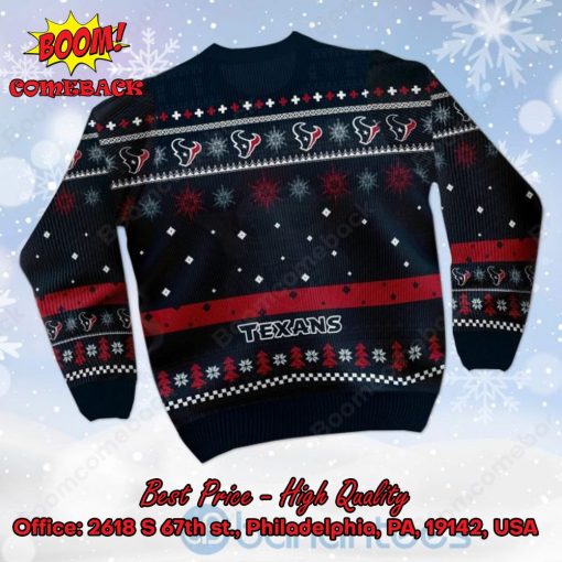 Houston Texans Mickey Mouse Ugly Christmas Sweater