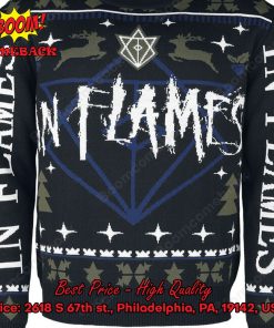 In Flames Metal Band Christmas Jumper