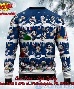 indianapolis colts mickey mouse postures style 2 ugly christmas sweater 3 wXeH6