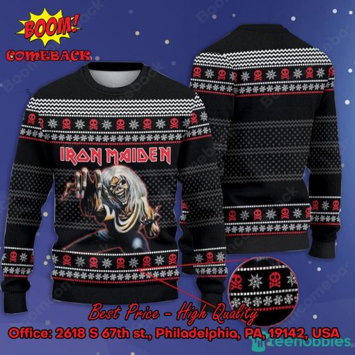 Iron Maiden Halloween Ugly Christmas Sweater