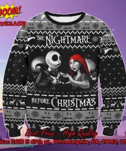 Jack And Sally The Nightmare Before Christmas Sweater Special Gift For Men And Women