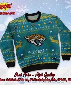 jacksonville jaguars big logo ugly christmas sweater 2 uy2Si