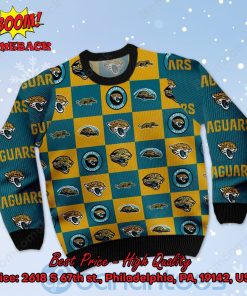 Jacksonville Jaguars Logos Ugly Christmas Sweater