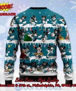 jacksonville jaguars mickey mouse postures style 2 ugly christmas sweater 3 kndmQ