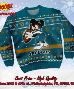 jacksonville jaguars mickey mouse ugly christmas sweater 2 FPUE6