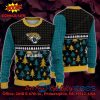 Jacksonville Jaguars Santa Claus Dabbing Ho Ho Ho Ugly Christmas Sweater