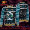 Los Angeles Rams Happy Santa Claus On Chimney Ugly Christmas Sweater