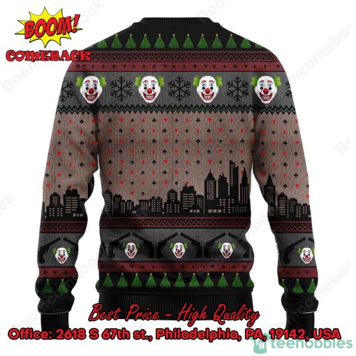 Joker Dancing Halloween Gift Ugly Christmas Sweater