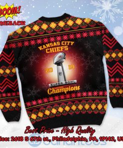 kansas city chiefs 2019 super bowl champions ugly christmas sweater 3 qY5z2