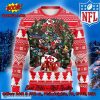 Kansas City Chiefs Custom Name And Number Ugly Christmas Sweater