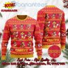 Kansas City Chiefs Mickey Mouse Postures Style 2 Ugly Christmas Sweater