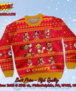 kansas city chiefs mickey mouse postures style 1 ugly christmas sweater 2 SwSJW