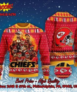 Kansas City Chiefs Team Members Ugly Christmas Sweater