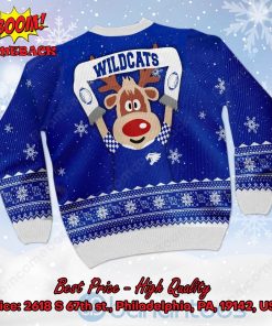 kentucky wildcats reindeer ugly christmas sweater 3 bPdt5