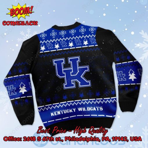 Kentucky Wildcats Snoopy Dabbing Ugly Christmas Sweater