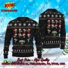 Kiss Rock Band Fire Ugly Sweater