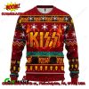 Kiss Rock Band Faces Merry Kissmas Ugly Sweater