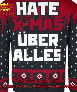 Kreator Metal Band Hate Uber Alles Album Christmas Jumper