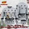 Kansas City Chiefs Santa Claus On Chimney Personalized Name Ugly Christmas Sweater