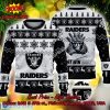 Las Vegas Raiders Grinch Santa Hat Christmas Sweater