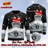 Las Vegas Raiders Santa Claus Dabbing Ho Ho Ho Ugly Christmas Sweater