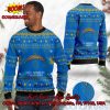 Los Angeles Chargers Baby Yoda Santa Hat Ugly Christmas Sweater