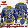 Los Angeles Rams Mickey Mouse Postures Style 2 Ugly Christmas Sweater