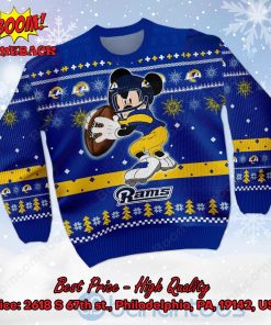 los angeles rams mickey mouse ugly christmas sweater 2 CJ8Z2