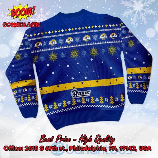 Los Angeles Rams Mickey Mouse Ugly Christmas Sweater