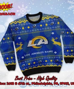 los angeles rams nfl big logo ugly christmas sweater 2 VCreQ