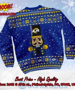 los angeles rams nutcracker not a player i just crush alot ugly christmas sweater 3 MKpcl