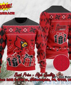 Louisville Cardinals Christmas Gift Ugly Christmas Sweater