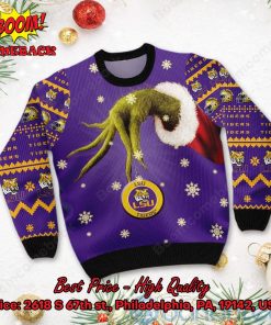 lsu tigers grinch candy cane ugly christmas sweater 2 ZCnO7