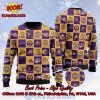 LSU Tigers Personalized Name Ugly Christmas Sweater