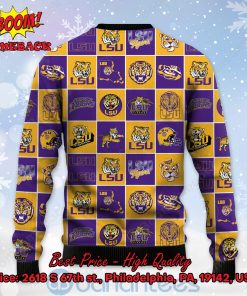 lsu tigers logos ugly christmas sweater 3 TeoaL