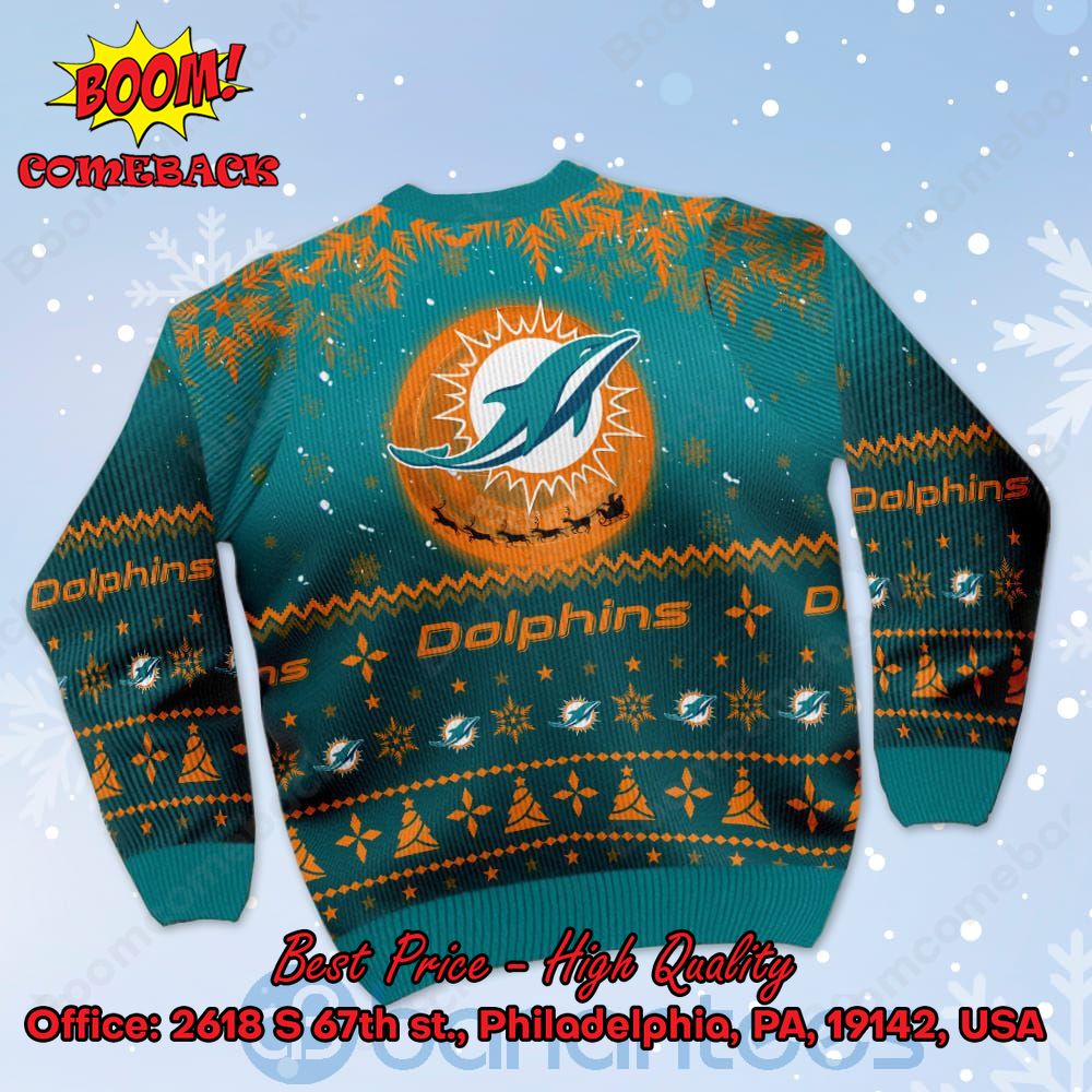 Snoppy Dolphins Christmas Sweater - Lelemoon