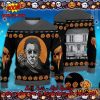 Michael Myers A Real Man Will Chase After You Halloween Ugly Christmas Sweater