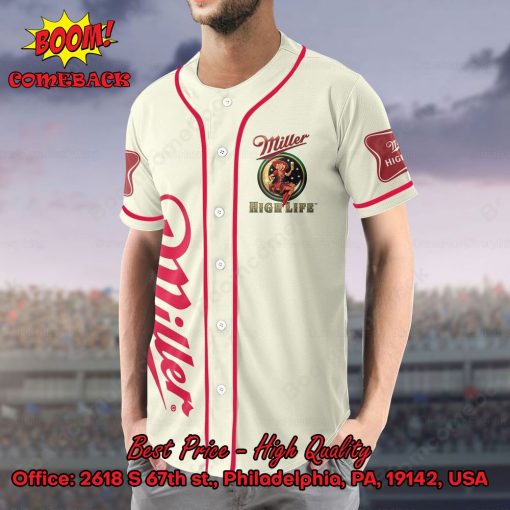 Miller High Life Baseball Jersey