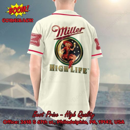 Miller High Life Baseball Jersey