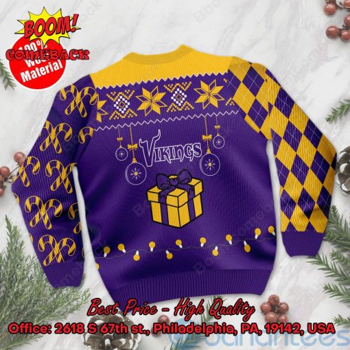 Minnesota Vikings Christmas Gift Ugly Christmas Sweater
