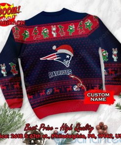 new england patriots grateful dead santa hat ugly christmas sweater 3 Ql2Mc