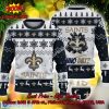 New Orleans Saints Disney Characters Personalized Name Ugly Christmas Sweater