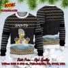 New Orleans Saints Jack Skellington Halloween Ugly Christmas Sweater