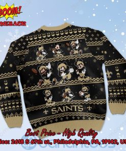 new orleans saints mickey mouse postures style 1 ugly christmas sweater 3 yWyj7