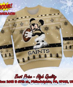 new orleans saints mickey mouse ugly christmas sweater 2 0BpMc