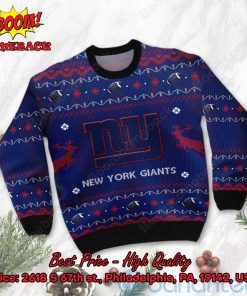 new york giants big logo ugly christmas sweater 2 7uLTQ